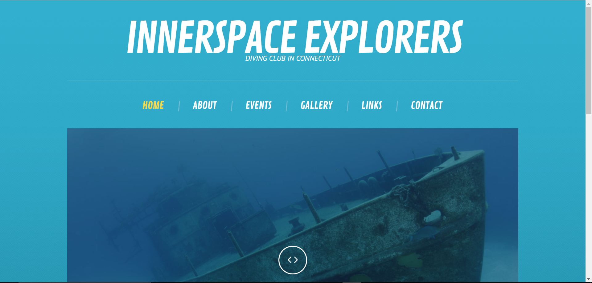 screenshot of innerspacexplorers.org